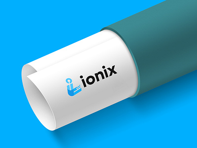 ''ionix" Technology / Tech Logo & brand identity Design. brand brandidentity branding creativelogo graphic design logo logodesign logodesigner logoinspiration tech techlogo technology technologylogo uniquelogo