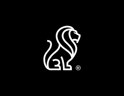 Lion Logo animal art design graphic design illustration jungle king leo line line art lion logo logo design mane power predator strength wild wildlife zoo