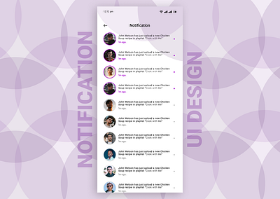 NOTIFICATION UI DESIGN alter app brand branding dailyui design dribble figma illustrations new notification screen trending ui