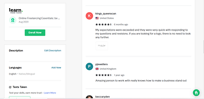 Reviews on Fiverr. If you want logo for your brand contact me. branding graphic design logo