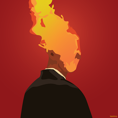 Fueling the fire within illustration vector design art