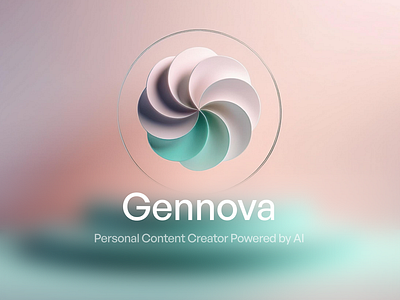 Gennova ai branding content design generative ai graphic design illustration logo poster ui