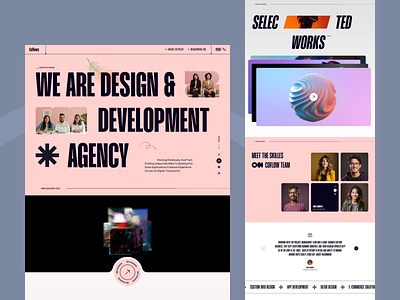 Web Design & Development Agency animation branding creative agency digital agency landing motion graphics ui web design website