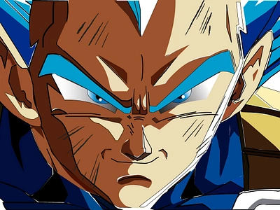 vegeta illustration