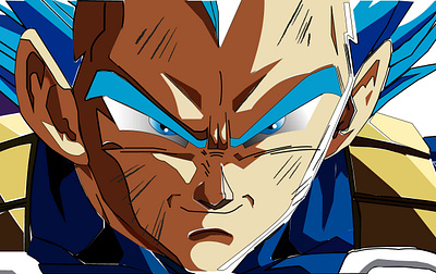 vegeta illustration