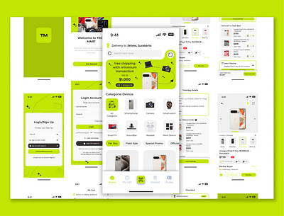 Tech Mart E-Commerce Shop Concept Design concept design e commerce e commerce concept e commerce shop concept e commerce shop design figma mobile app mobile app concept mobile app design mobile apps concept ui uidesign uidesigner uiux uiuxdesign uiuxdesigner ux uxdesign uxdesigner