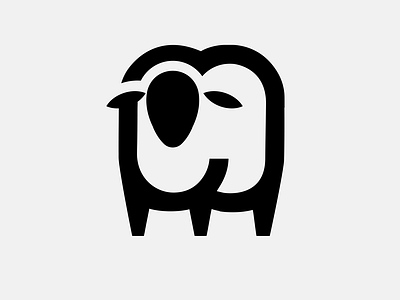 LOGO - SHEEP animal animals branding design graphic design icon identity illustration logo marks ram sheep symbol ui