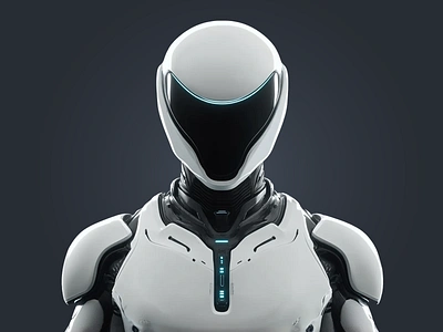 Cyber Sentinel 3d 3d modelling 3d rendering blender cgi character design futuristic helmet high tech r1n7t0xb robotics tech