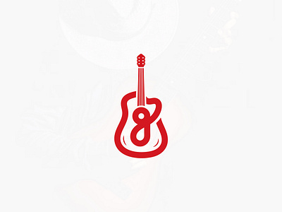 G guitar logo branding concert entertainment g g guitar logo guitar guitar design guitar logo guitar music guitar rock guitar vector icon identity lettermark g logo mark red guitar sound symbol