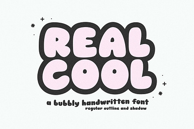 Real Cool Bubbly Retro Font bubble font bubbly font bubbly retro font canva font cute font font bundle groovy font handwritten font hippie hippie font instagram quotes font ka designs outline font procreate font real cool bubbly real cool bubbly retro font retro font retro font bundle shadow font stickers font