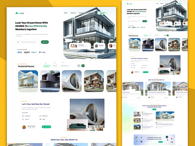 HOUMX Real Estate Figma Web Design design figma figma figma design figma landing page figma web figma website design graphic design illustration landing page figma logo real estate real estate figma design real estate web design ui uiux ux design web web design