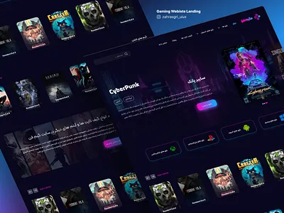 Game Store Website Design action game games gamestore gamewebsite gaming play store ui uiux website