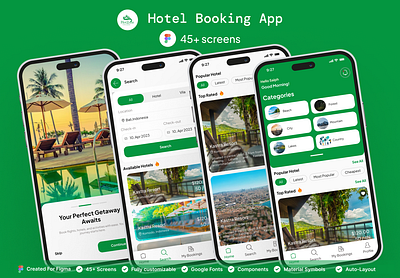 HotZone - Hotel Booking App app apps booking app figma graphic design hotel hotel booking app mobile app ui ui ux design