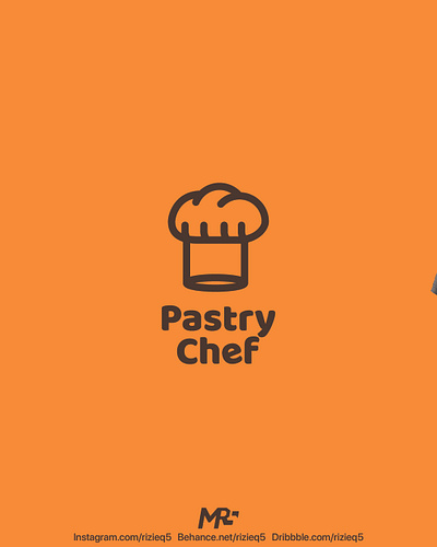 Pastry Chef Logo Work brandidentity branding chef coffe design food graphic design logo marketing minimal ui