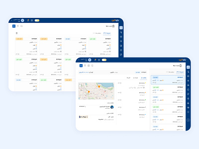 transportation web app admin dashboard design panel product design ui user experience user interface ux