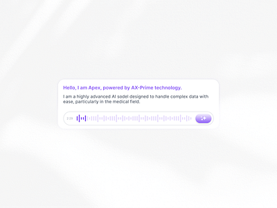 AI Voice ai ask ai chatgpt colorful component minimal modern ui voice web design