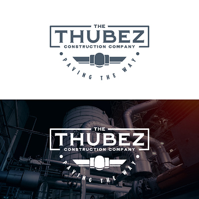 The Thubez Construction Company Logo Design grahic designer