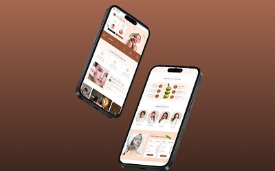 WELLNEZ: A skin care website design 3d animation branding design figma graphic design health landing page latest logo motion graphics ui website