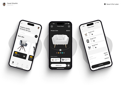 Furniture eCommerce App ✨ app app design app ui app ui design checkout design ecom ecom ui ecommerce ecommerce app ecommerce ui figma furniture furniture app furniture ecom furniture ecommerce mobile mobile app ui web app