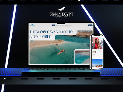 Stanly Egypt / Travel Agency website adventure design landing page modern design product design travel ui userinterface website