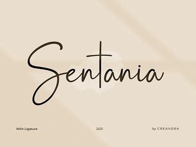 Sentania - Handwriting Font calligraphy font elegant chic font elegant font font hand written font handwriting logo font lovely font minimalist font minimalist script modern font script script font sentania handwriting font signature stylish font wedding font wedding logo font wedding script