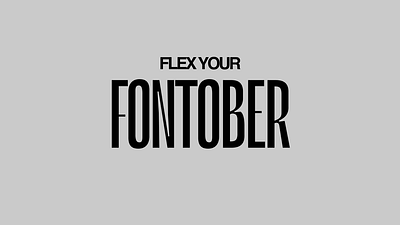 Fontober : Week #1 design branding design figma graphic design illustration inspiration landing page ui uidesign web webdesign