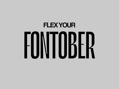 Fontober : Week #1 design branding design figma graphic design illustration inspiration landing page ui uidesign web webdesign