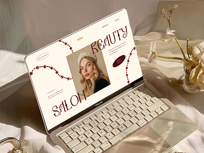 Website for a beauty salon beauty salon design site ui ux web design website