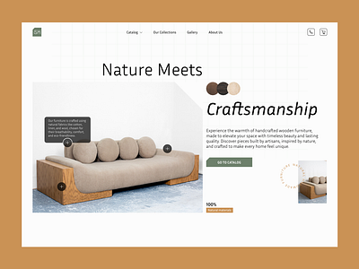 Furniture Online Store design desktop e commerce furniture furniture website online store ui ui design ui interface uiux ux website