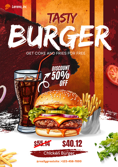 🌟 Transform Your Brand with Stunning Graphic Design! 🌟 branding burger flyer design graphic design logo