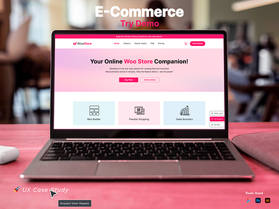 WowStore Try Demo Website Design. Wordpress Plugin. branding business e commerce no code online selling online store plugin plugin design seo try demo try demo page ui design ux design web design wordpress wordpress design wordpress marketing wordpress plugin wordpress theme design wow store