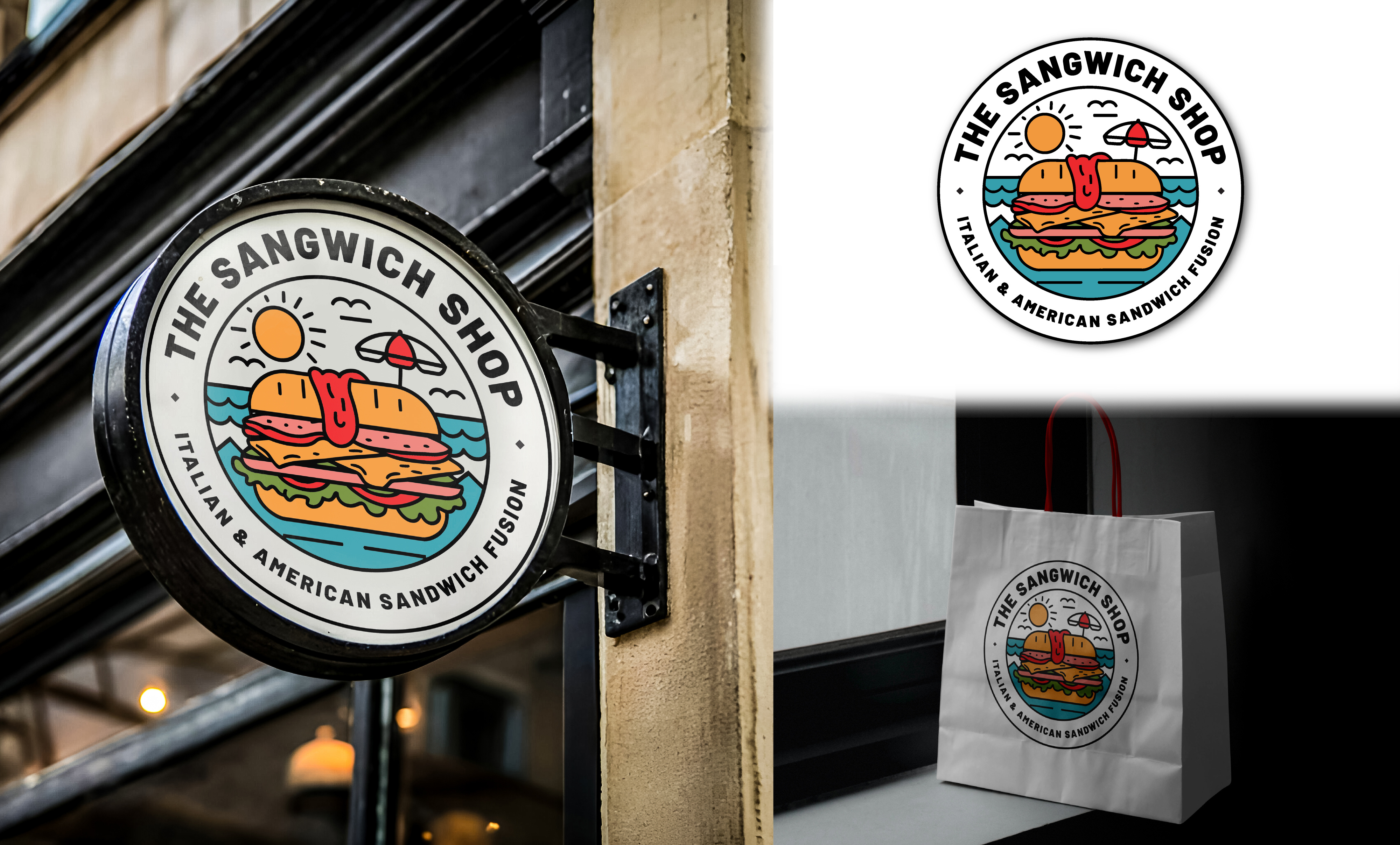 Example of Logos, Packaging & Restaurant Branding