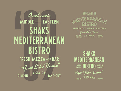 Shaks Merch albanian bar bar branding branding cocktail koozie lebanese lettering mediterranean merchandise merchandise design mezza middle eastern restaurant branding t shirt tote tshirt type typography