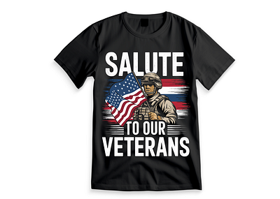 Veterans Day for T shirt Design customdesign design graphic design honoringheroes illustration logo design t shirt design typography design vector veteransday veteransdaytshirt