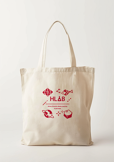 Tote Bag Design for HLAB bag graphic design illustrator totebag