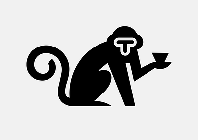 LOGO - MONKEY banana bonono branding design gorilla graphic design icon identity illustration jungle logo marks monkey symbol ui