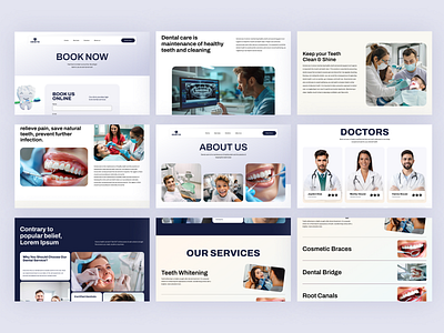 Dental Clinic Website Design UI/UX branding custom uiux design dental practice dental services dental website dentist branding dentist design design figma uiux design healthcare website medical design techwitpro uiux uiux design user experience web app web design website website design