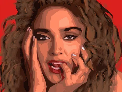 Madonna (NOV 2024) affinity design graphic design illustration vector