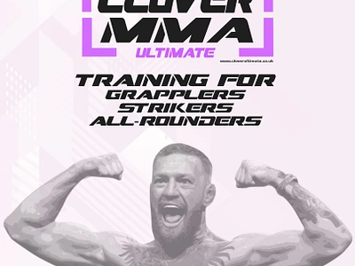 Clover MMA Ads (NOV 2024) affinity branding design graphic design illustration logo typography vector