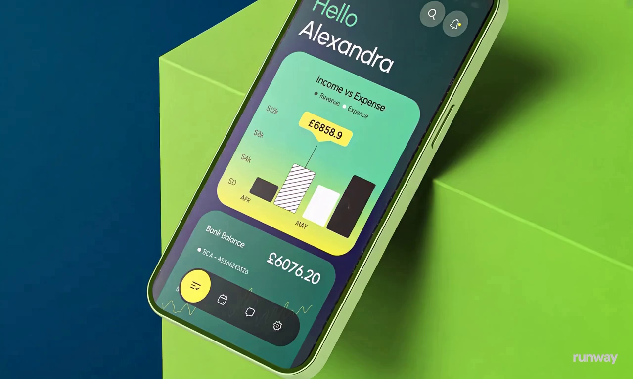 Example of Finance App Designs In Figma