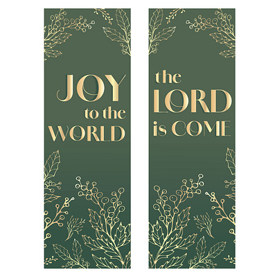 Advent Banners advent banners branding graphic design illustration vector