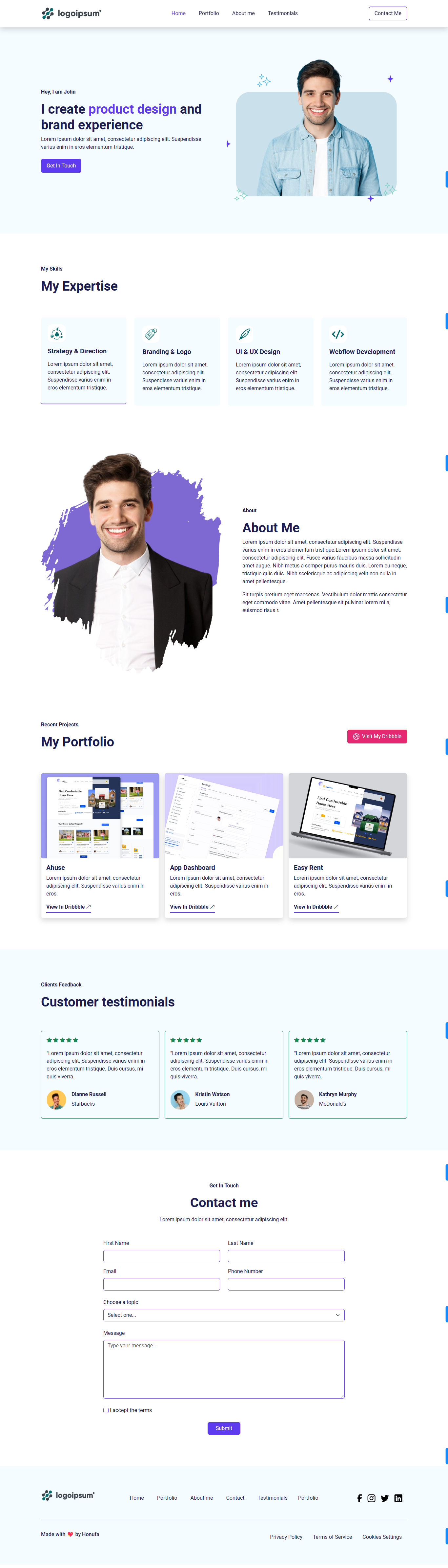 Shirohige Landing Page- Figma to HTML bootstrap css html javascript landign page responsive web design website