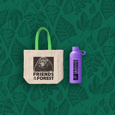 Friends of the Forest Branding branding conservation design graphic design logo