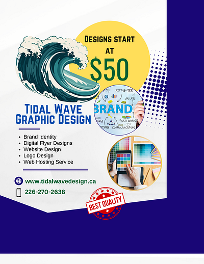 Tidal Wave Design branding graphic design