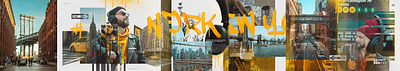 New York City - Glitz x Urbanista carrousel post content social media design graphic design illustration social media social media post design