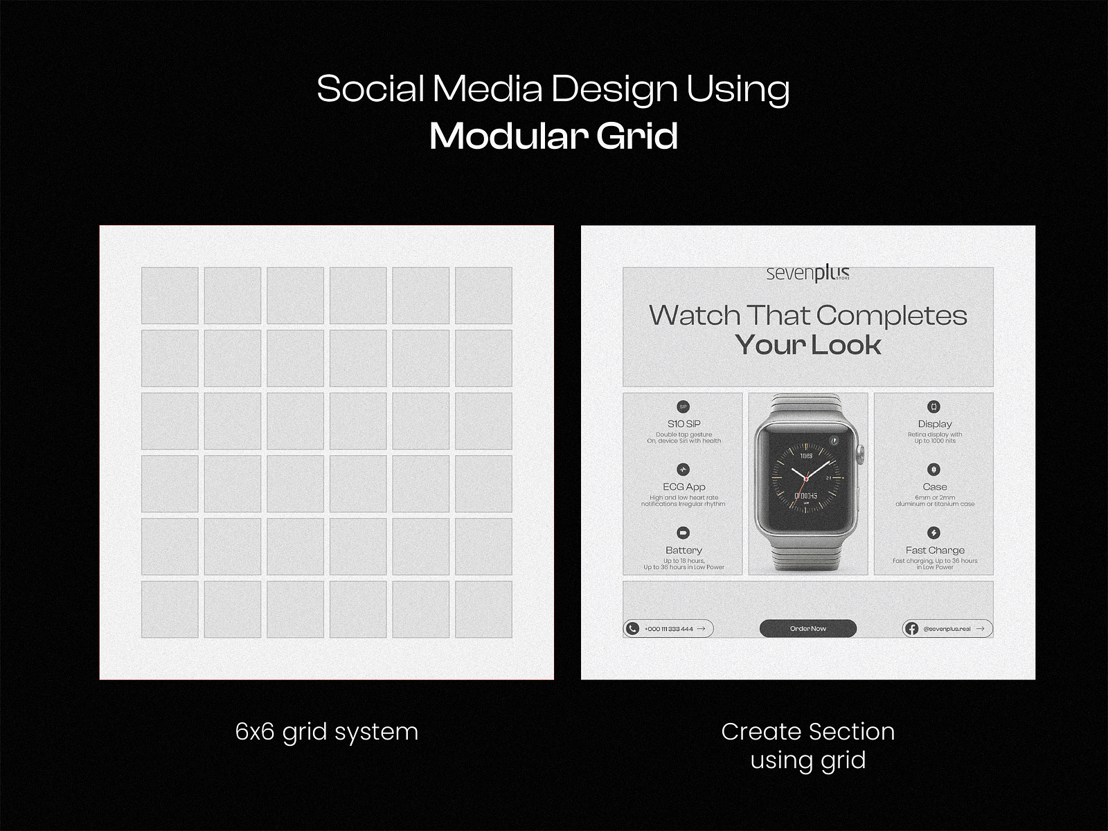 Social media post using modular grid system | Instagram Feed by ARIF ...