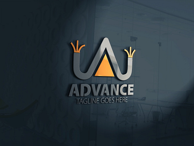 https://creativemarket.com/josuf/288572093-Advance-Letter-A-Logo a letter branding graphic design logo