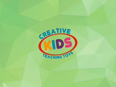 Creative-Kids-Teaching-Toys app branding design graphic design illustration logo logos typography ui vector