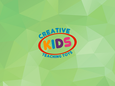 Creative-Kids-Teaching-Toys app branding design graphic design illustration logo logos typography ui vector