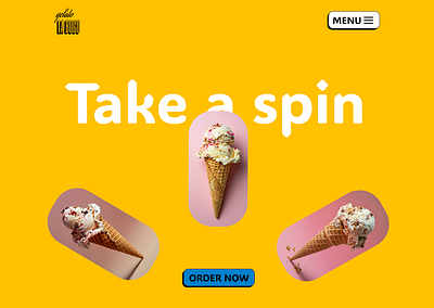 Gelato LA BOCO Interactive Scroll Re-design animation graphic design logo motion graphics ui